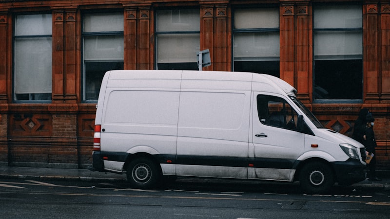 White panel van — TJA buy vans of any age